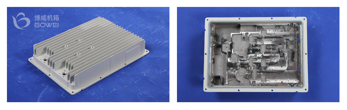 鋁合金外殼機箱-CNC精加工鋁鑄造箱體
