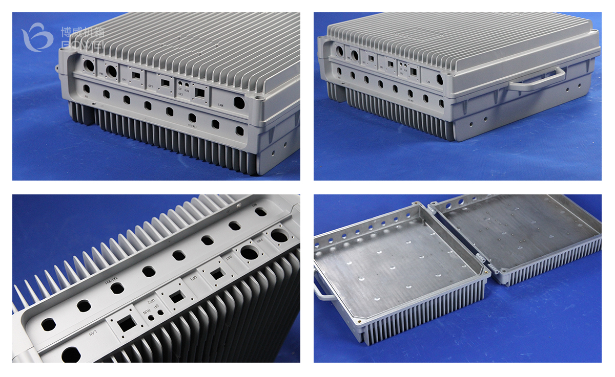 铝合金铸件-散热通信机箱铝制外壳铸造压铸件