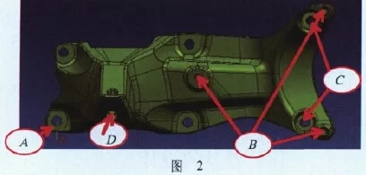 复杂零部件模具结构